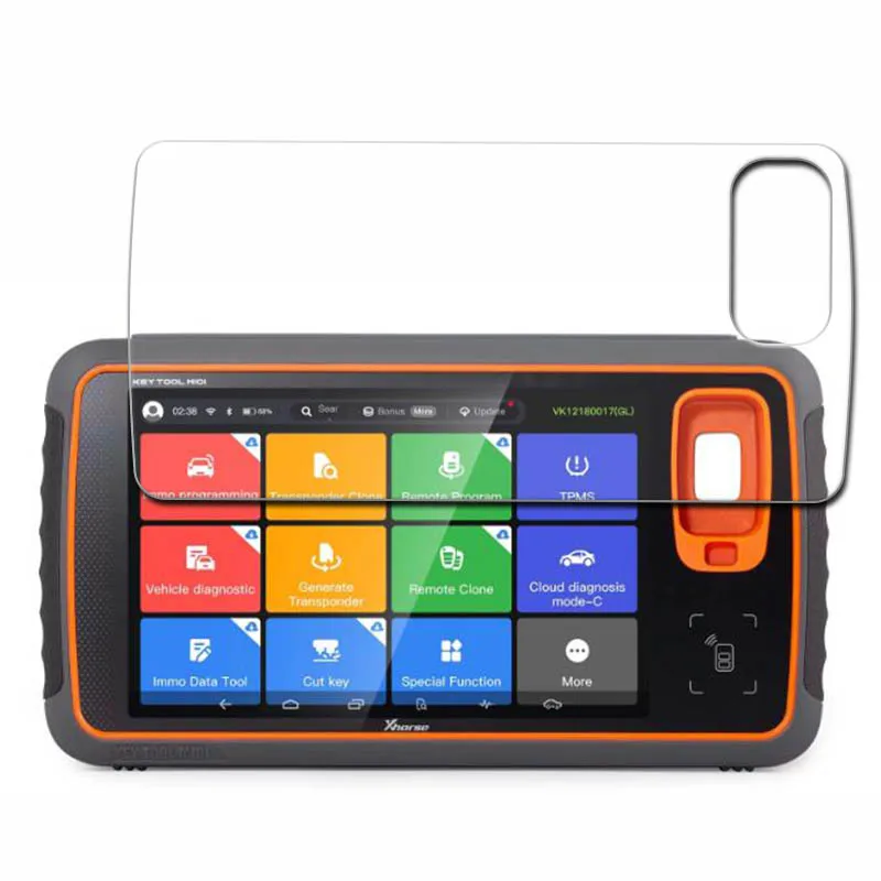 1-3 szt. Szkło hartowane 9H HD do Xhorse VVDI Key Tool MIDI 7" ON VVDIKeyToolMIDI Pad Folia ochronna na ekran — zdjęcie produktu 7