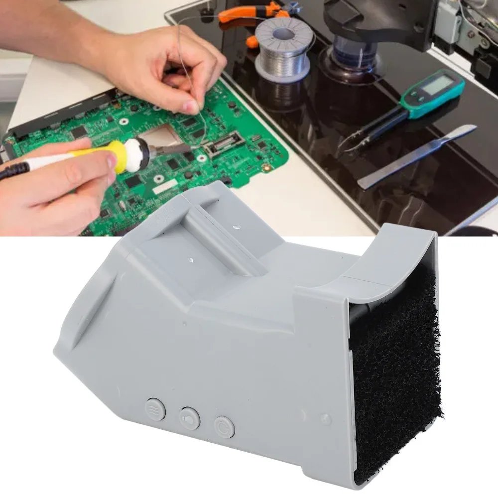 7600RPM LED Smoke Absorber 3 Gears Brightness Adjustment Microscope Fume Extractor Air Volume USB Powered