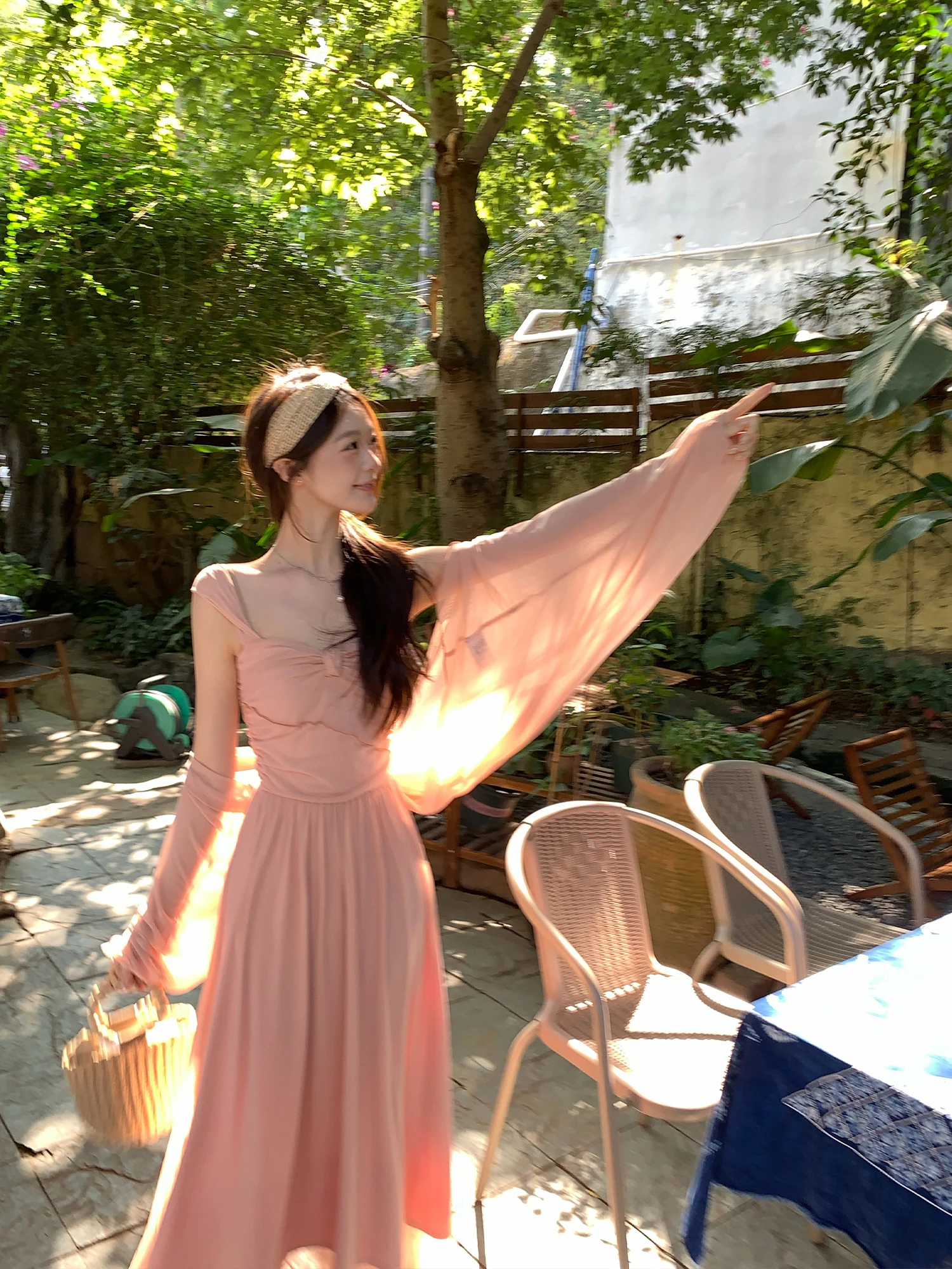 

Stylish Two-Piece Set for Women Spring Summer Beautiful Dress Casual Fashion High Waist Polyester Nylon Spandex Blend