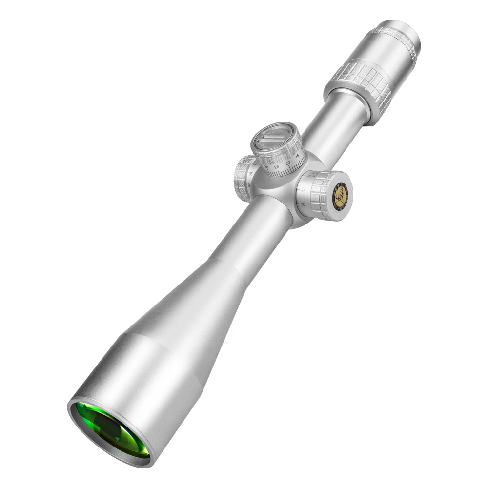 WestHunter HD-N 6-24x50 FFP ライフルスコープ第一焦点面光学照準器 1/8 MOA タレット HD ガラスエッチングレチクル狩猟スコープ