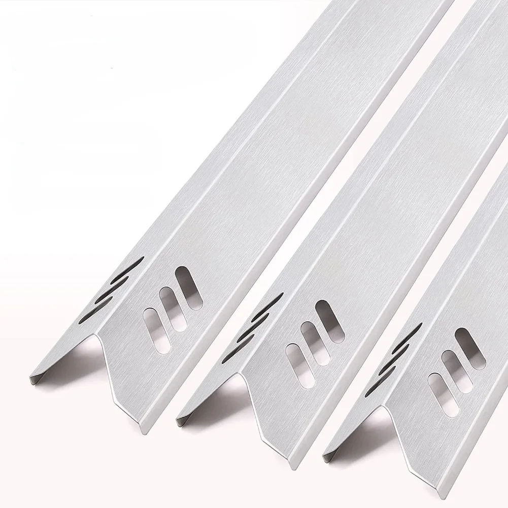 For Outdoor Barbecuing As Shown Stainless Steel Heat Plates Efficient Heat Management For Grilling Grill Accessories