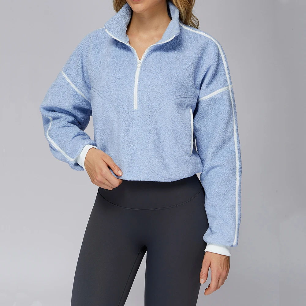 

Women Loose Yoga Long Sleeve Fitness Gym Training Sports Top Workout Long Sleeve Female Running Yoga T-Shirts Sports Long Sleeve