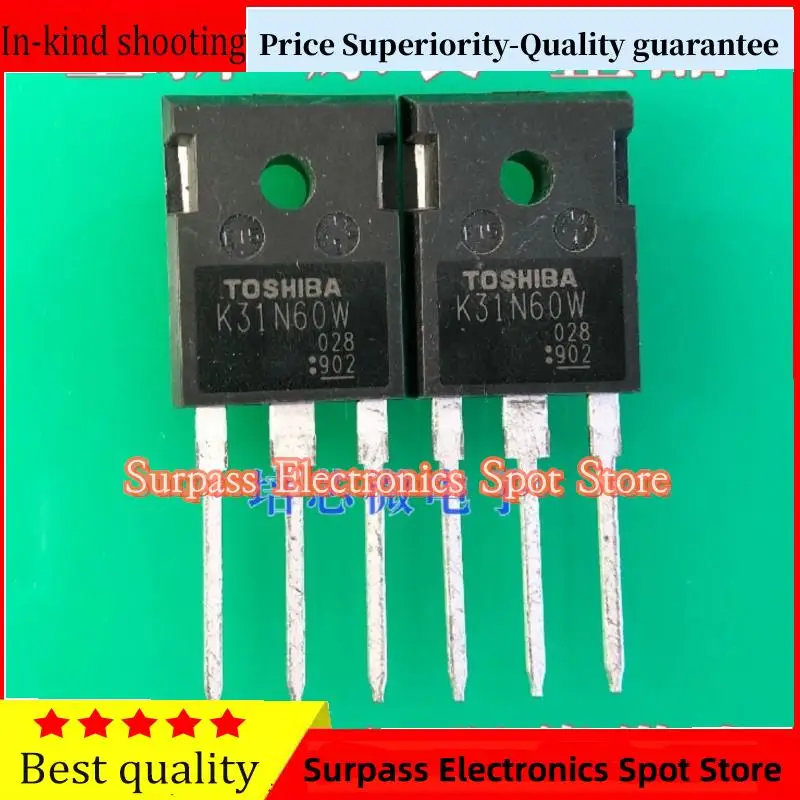 50PCS-100PCS  TK31N60W K31N60W  MOS TO247 31A/600V  Price Superiority-Quality guarantee