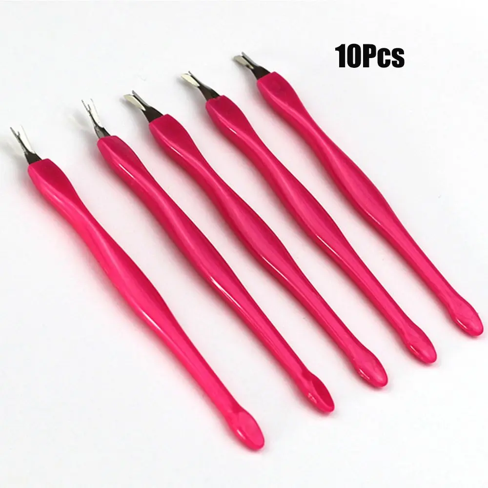 Nail Care Tool Cuticle Nipper Manicure Nail Art Cuticle Remover Nail Cuticle Pusher Nail Polish Removal Dead Skin Fork