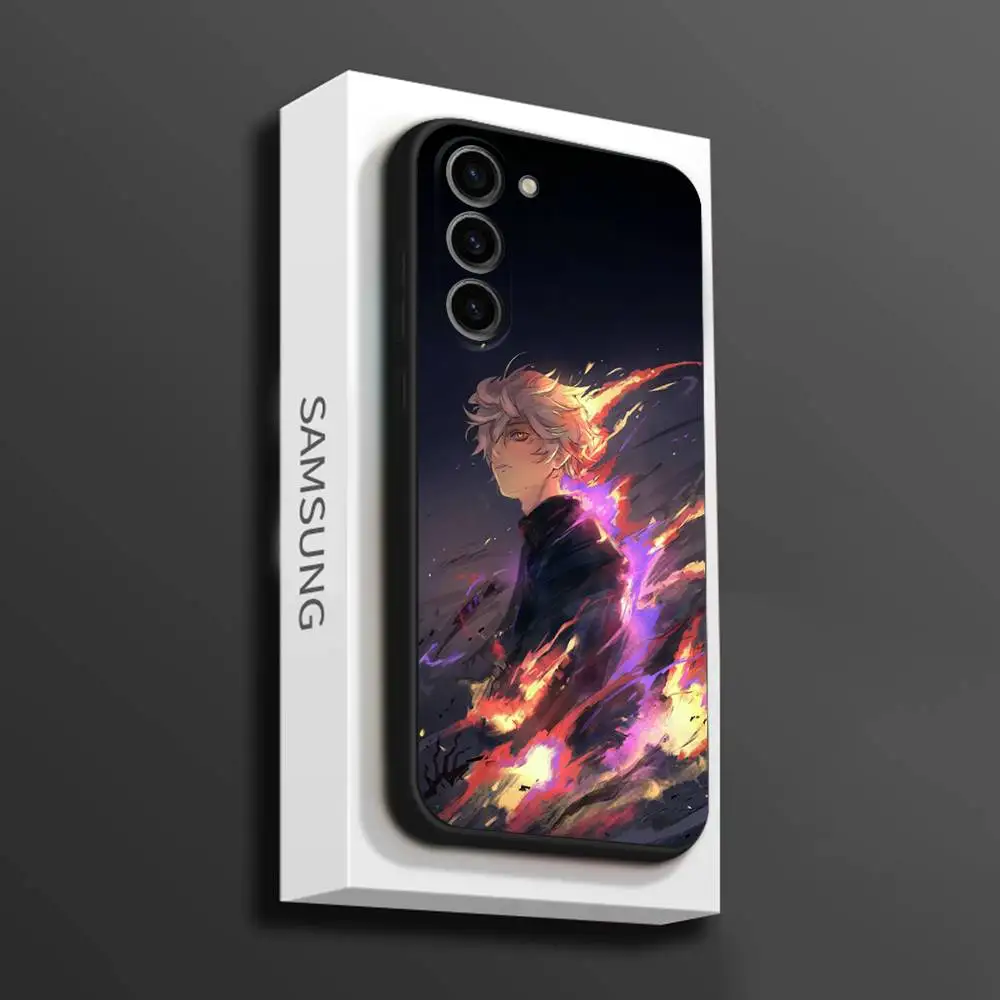 Hell-S Paradise Jigokuraku telefoonhoesje voor Samsung Galaxy A 73,72,51,53,52,71,22,5G,Note,J7,8,9 zachte zwarte cover