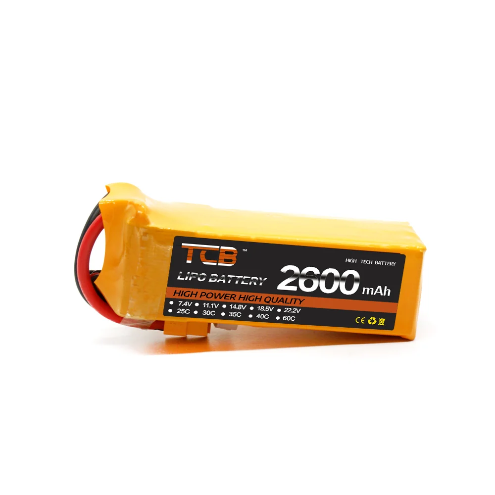 Nano RC LiPo Battery 6S 2600mAh 22.2V 60C XT60 Li-Polymer Batteries For RC Drone Helicopter Air. plane Car Boat Aircraft Lithium