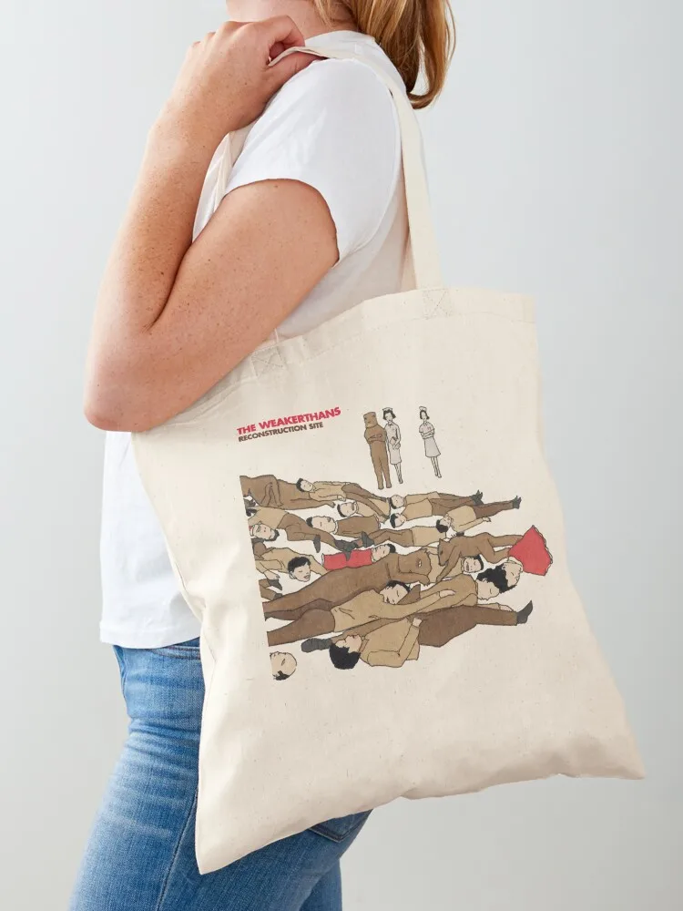

The Weakerthans Reconstruction Site Tote Bag tote bags aesthetic cloth bag woman shopping bag Canvas for women