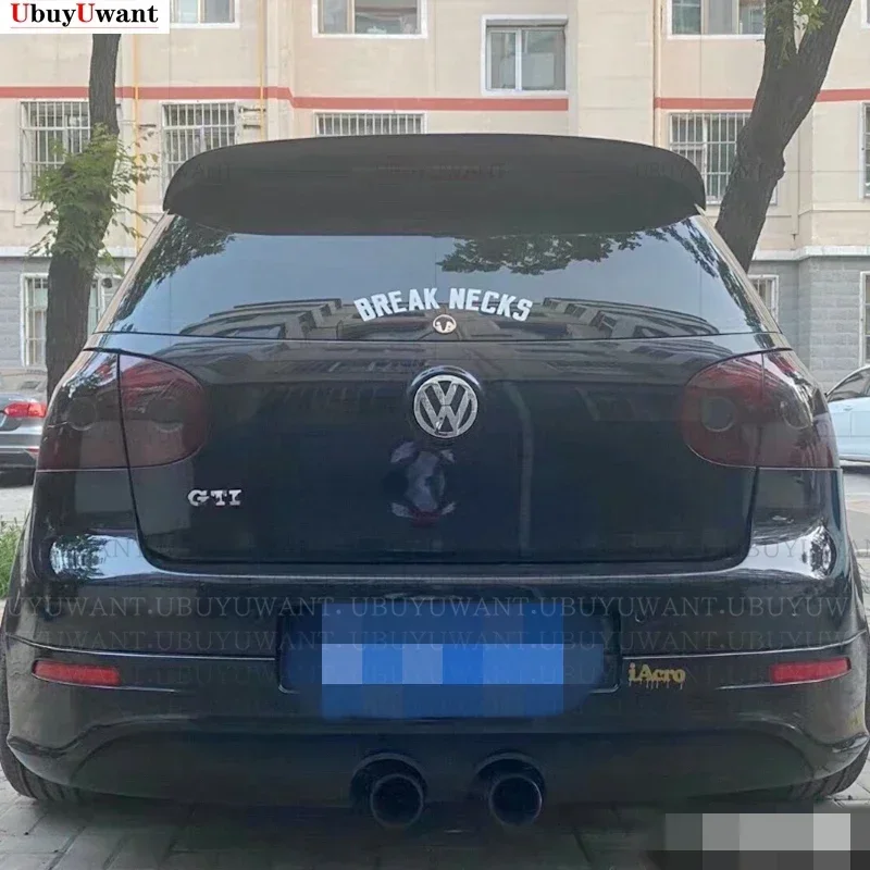 For Volkswagen VW Golf 5 V MK5 R32 GTI High Quality Carbon Fiber Rear Boot Tail Trunk Wing Lip Spoiler Auto Part Car Accessories
