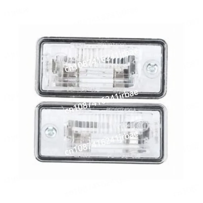 Pair Of License Plate Light 8E0807430A 8E0807430B Fit For Audi A3 A4 A5 A6 C6 A8 D3 Q7 RS4