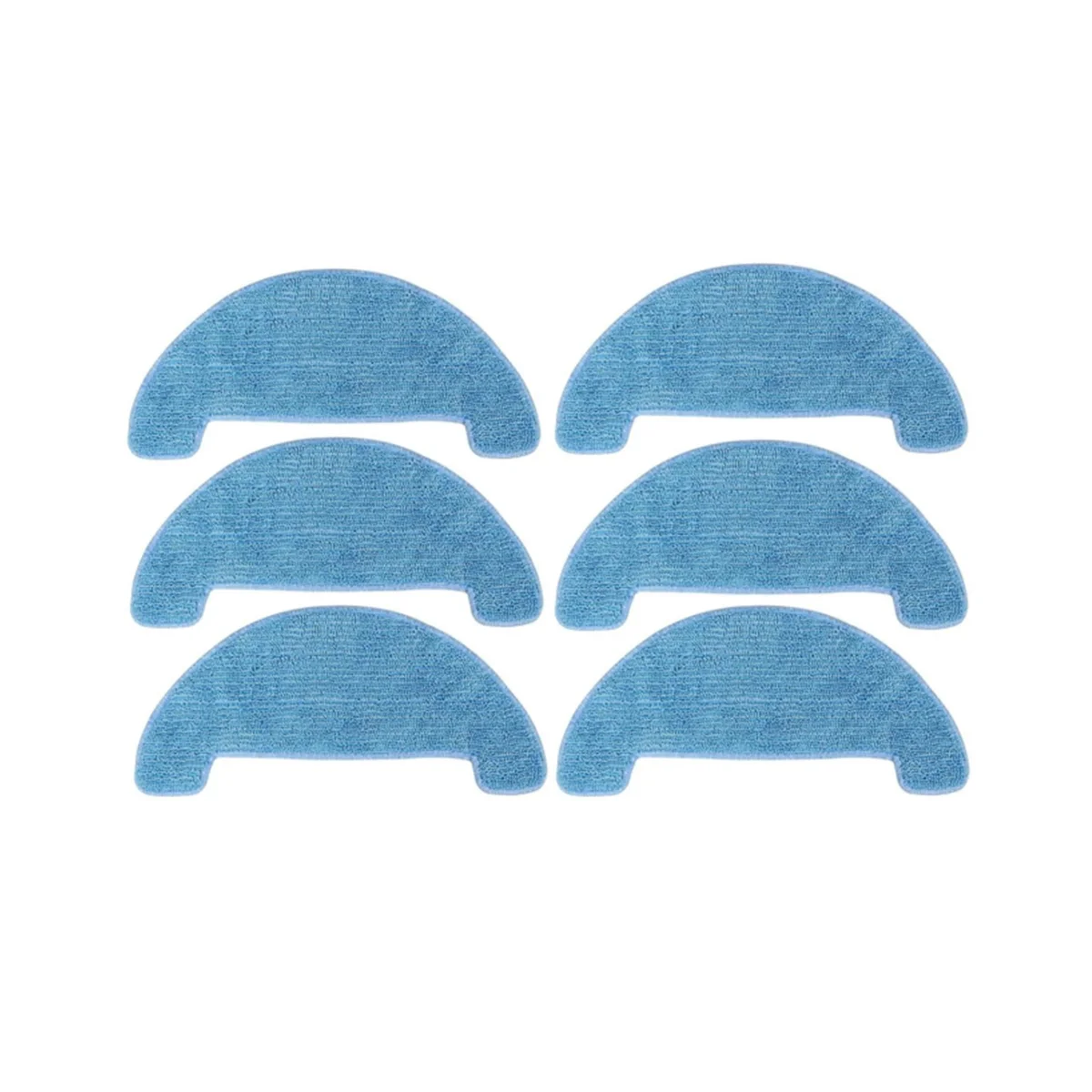 6 Stück Wischt ücher für r500 Ersatz-Nass-Trocken-Staubsauger für r750 r500 g800 g850 Roboter-Staubsauger teile