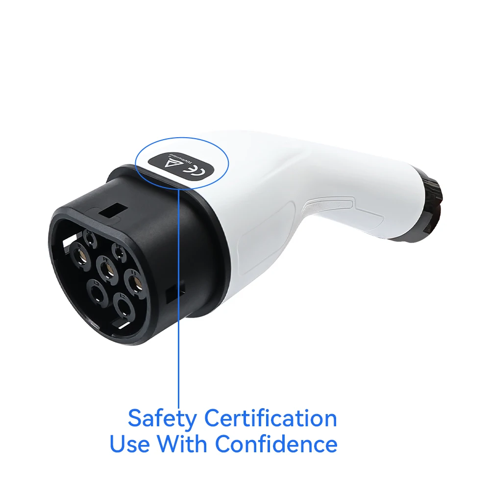 IPENGEN Type 2 Female 32A 3Phase 22KW EVSE EV Charger Car Plug IEC 62196 Convertor for Electric Vehicle Charging Station - Image 2