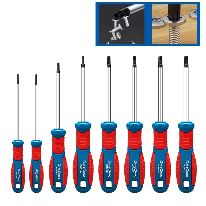 1pcs Magnetic Torx Screwdriver Precision T8 T10 T15 T20 T25 T27 T30 T40 Torx Security Controller Repair Hand Tool Kit