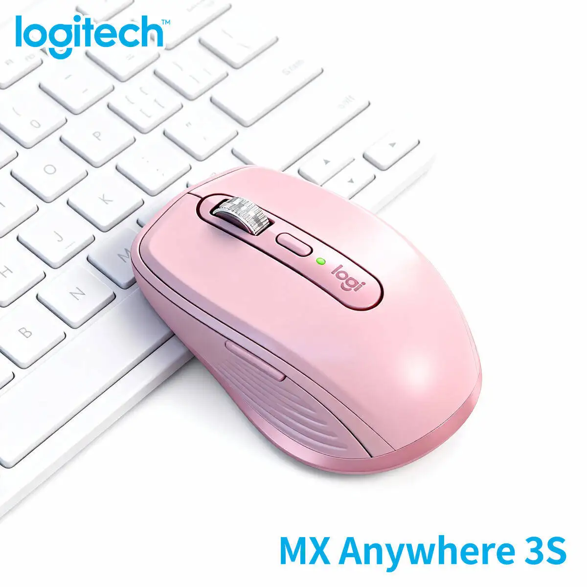 

Logitech MX Anywhere 3S Ergonomic Mouse for MacBook Pro Air Reduce Hand Fatigue