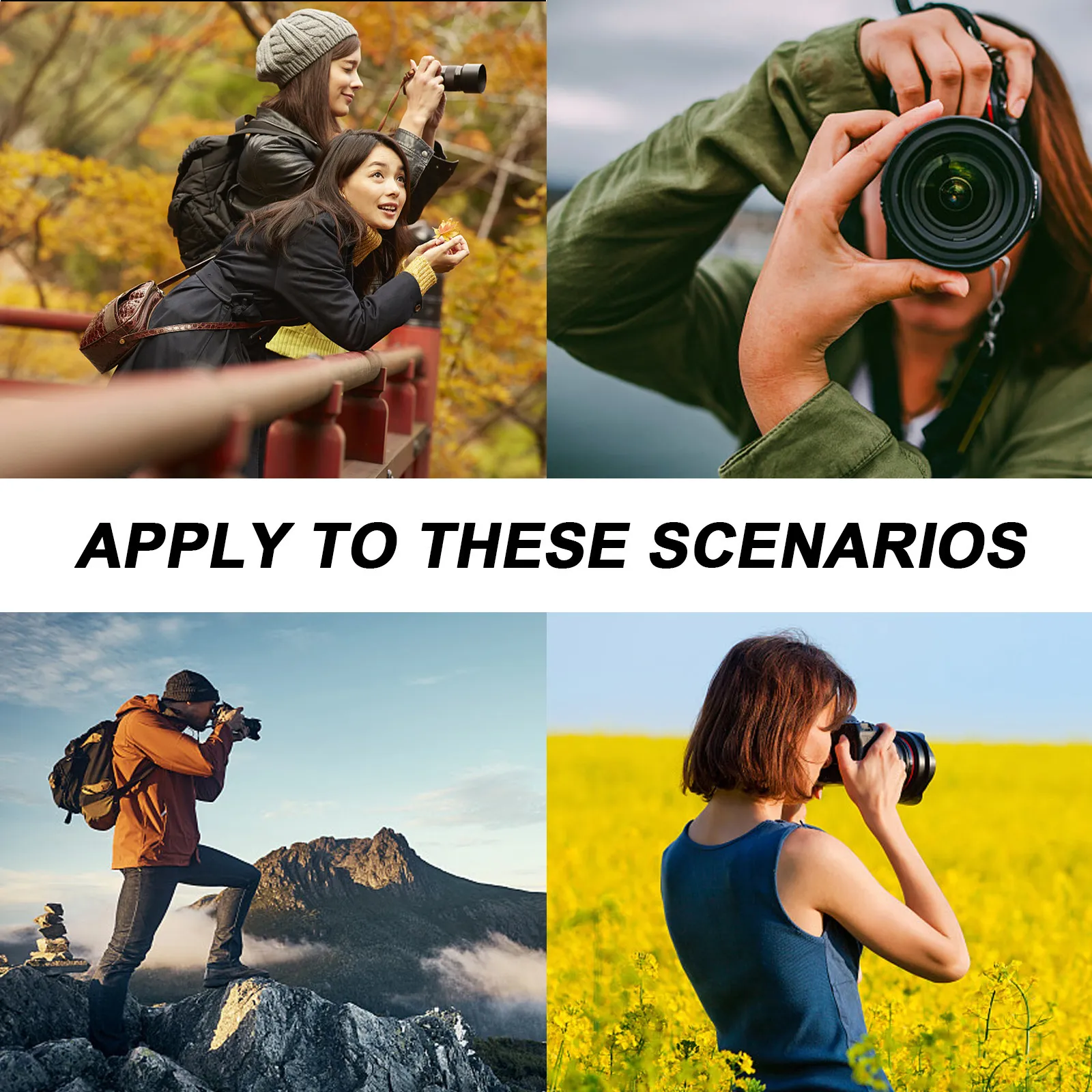 3Pcs Camera Polarizer Lens 55Mm Cpl Universal Photography Filter Clear Reflection Reduction Landscape Sky Enhancer