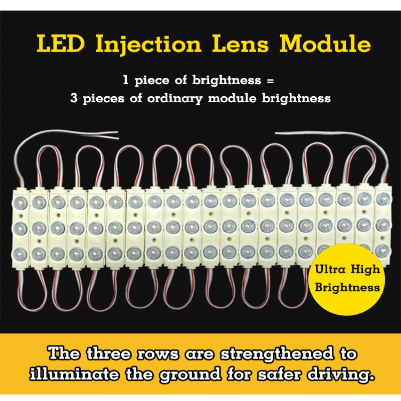 Waterproof Led light 9D lens luminous characters high brightness Waterproof decorative light module eco-friendly 6 colors