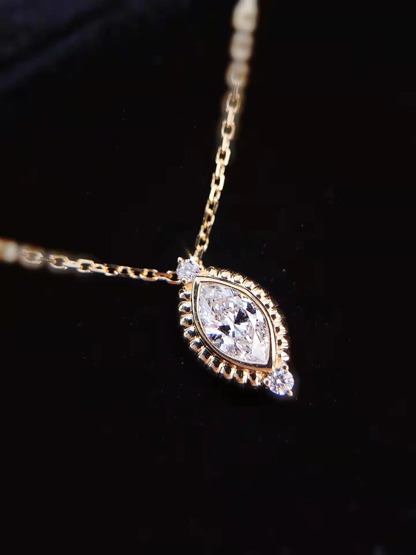 fashion royal style natural diamond necklace jewelry for lady&wedding&party&all season&life wear