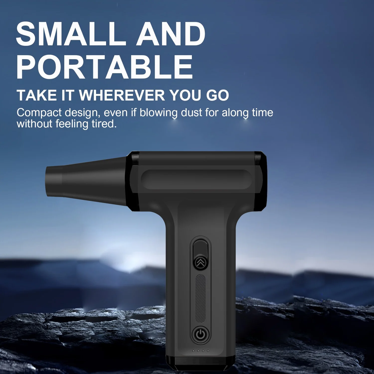 

Жестокий вентилятор, 130000 об/мин, мощный воздуходувка, пылесос, зарядка типа C, сильный ветер, 52 м/с, бесщеточный турбоструйный вентилятор