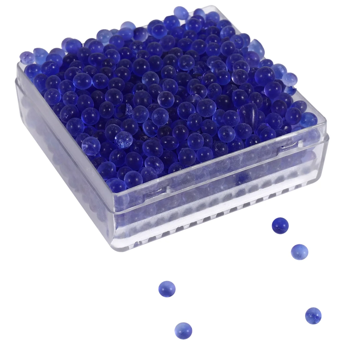 RISEN 2 Buah Biru Menunjukkan Kelembapan Pengering Gel Silika untuk Kotak Penyerap Dapat Digunakan Kembali