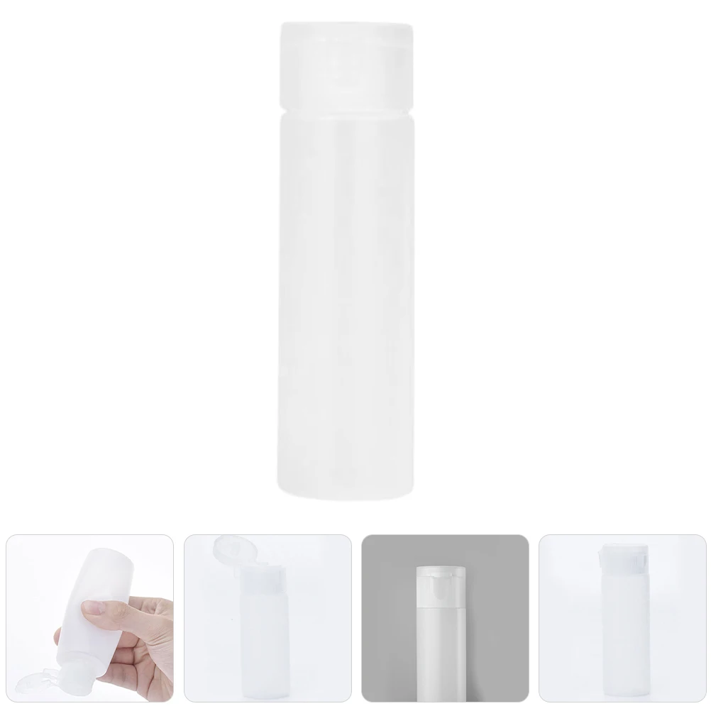 

Refillable Flip Top Shampoo Bottles Travel Conditioner Dispenser Empty Toiletry Containers Leakproof Squeeze Bottle For Bathroom
