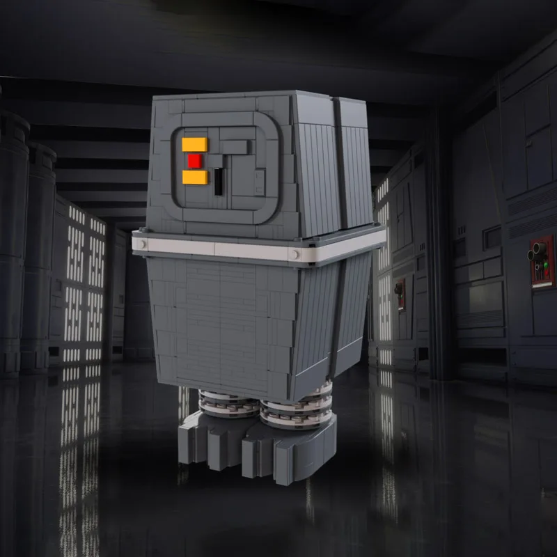 1290 pièces de blocs de construction modulaires personnalisables MOC Droid, modèle simple, jouet DIY populaire pour enfants, cadeau de Noël pour garçons