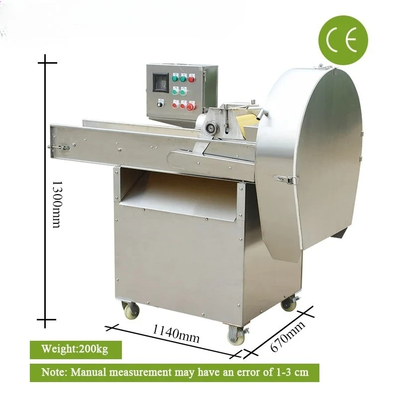 Industry Multi-function Vegetable Lettuce Fruit Cutting Dicing Slicing Machine