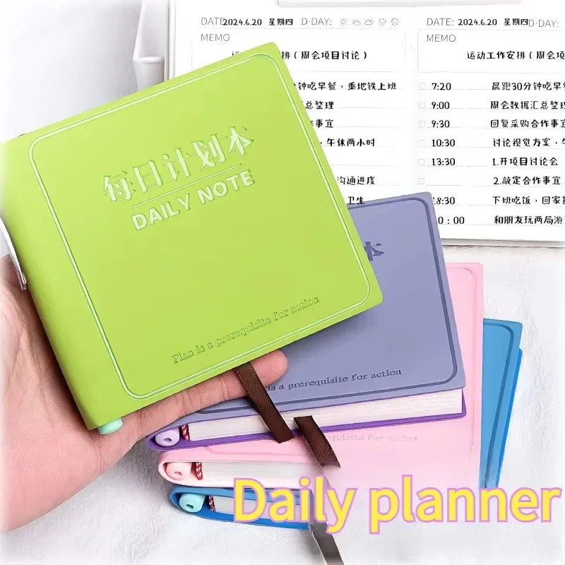 دفتر ملاحظات مربع من جلد البولي يوريثان منقوش للقيام بقائمة للوازم المدرسية والقرطاسية والمكتب أداة مكتب هدية إبداعية متينة