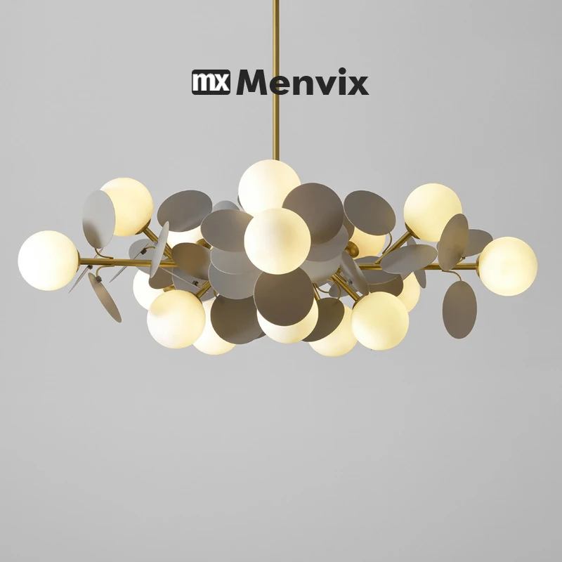 Nordic Modern Ceiling Lamp Personality Creative Living Room Dining-Room Lamp Maca Dragon Net Red Ins Room Lamp Children Bedroom