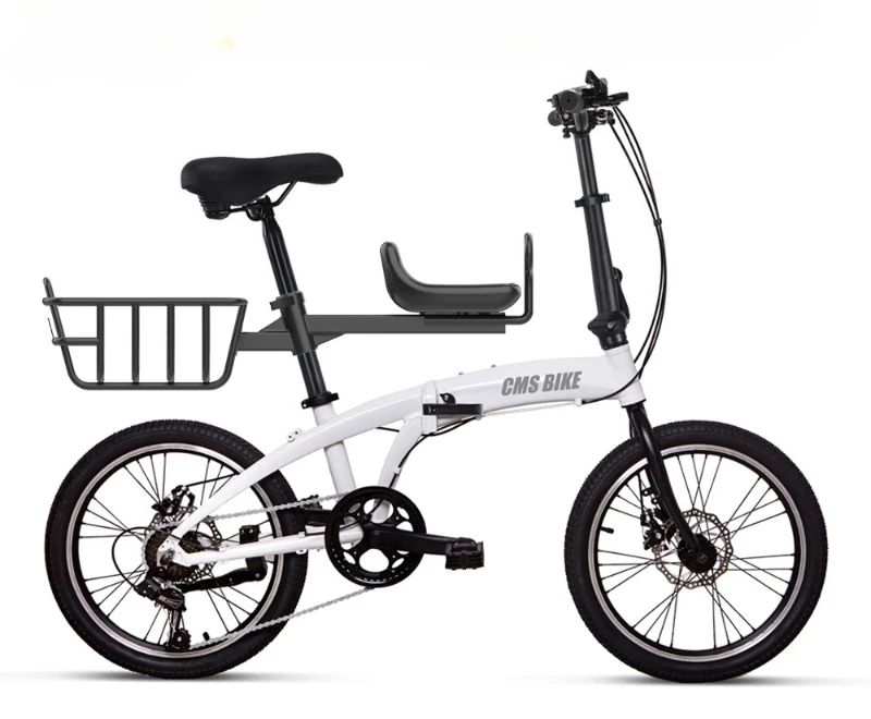 

Aluminum alloy ultralight folding bicycle variable speed pedal bicycle