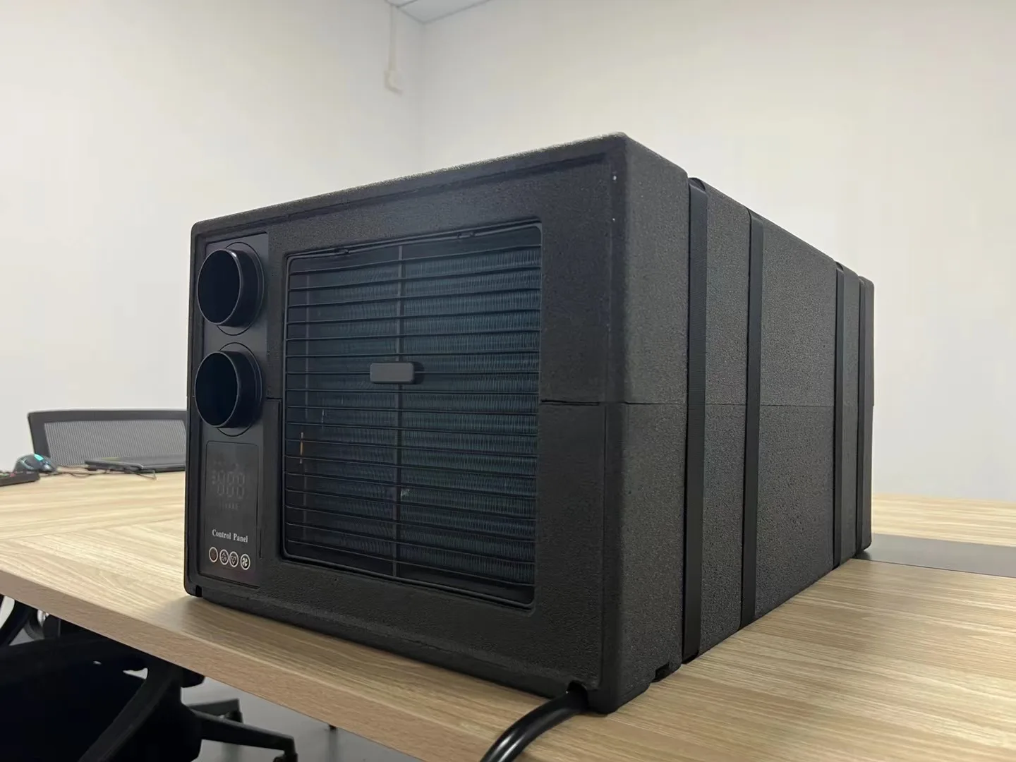 مكيف هواء سيارة صغير محمول 12 فولت/24 فولت حالت جديد للمنزل المتنقل البحري RV تحت مقاعد البدلاء بطابقين 48 فولت مكيفات الهواء بطابقين #3