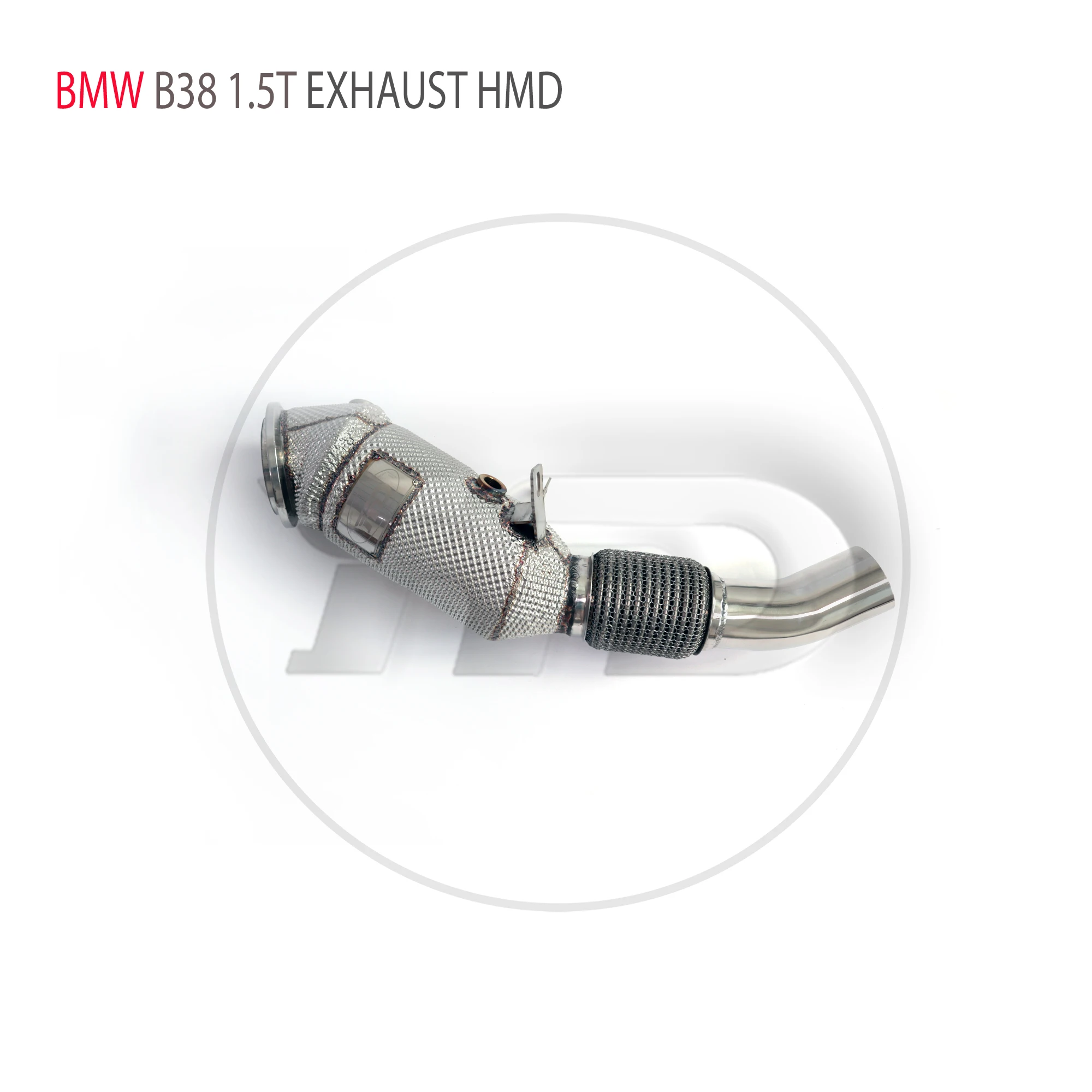 

HMD Exhaust System High Flow Performance Downpipe for BMW 218i 220i F22 F23 B38 Engine 1.5T Catalyst Converter Header