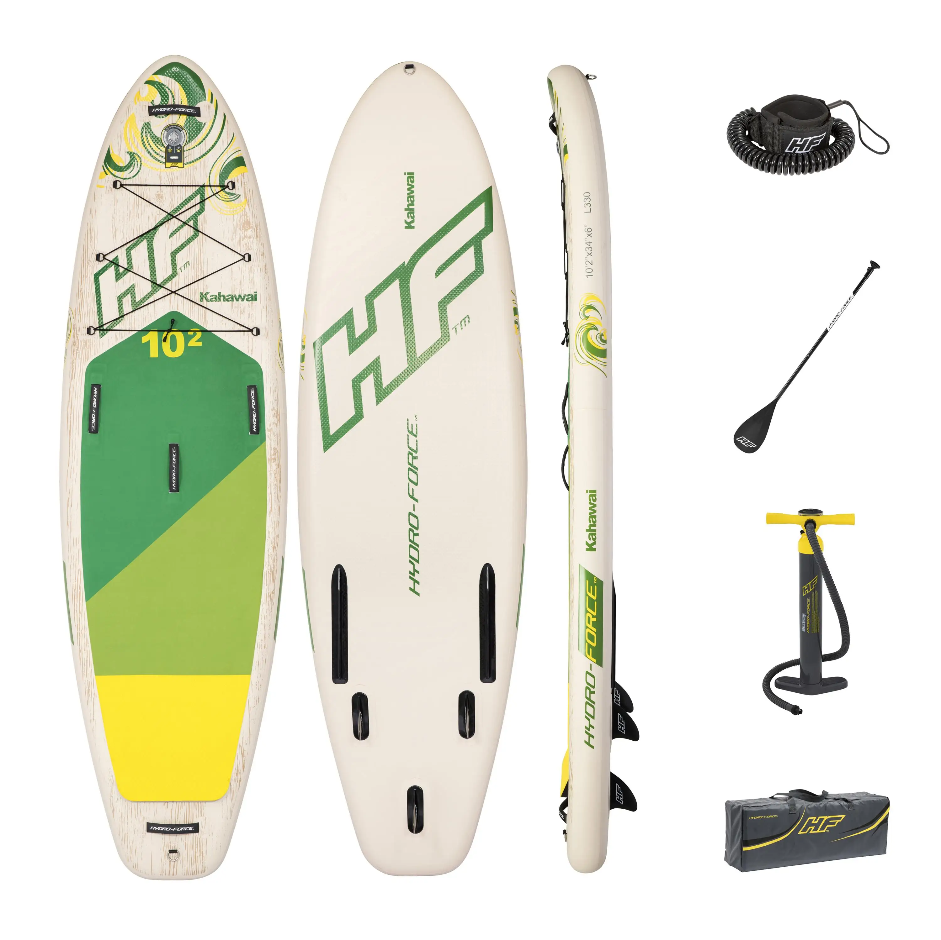 

Standing-up Paddle Board Kahawai with Longboard Surfboard