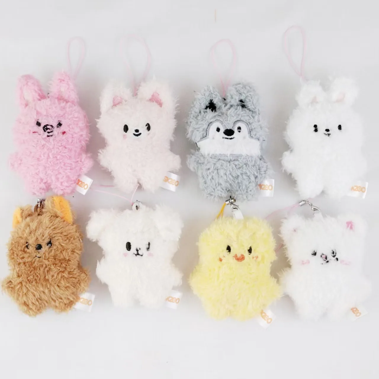 

Staykids SKZ Mini Keychain Pendant New SKzoo FM Field Week 5cm Plush Cartoon Cute Pendant Children's Birthday Toy
