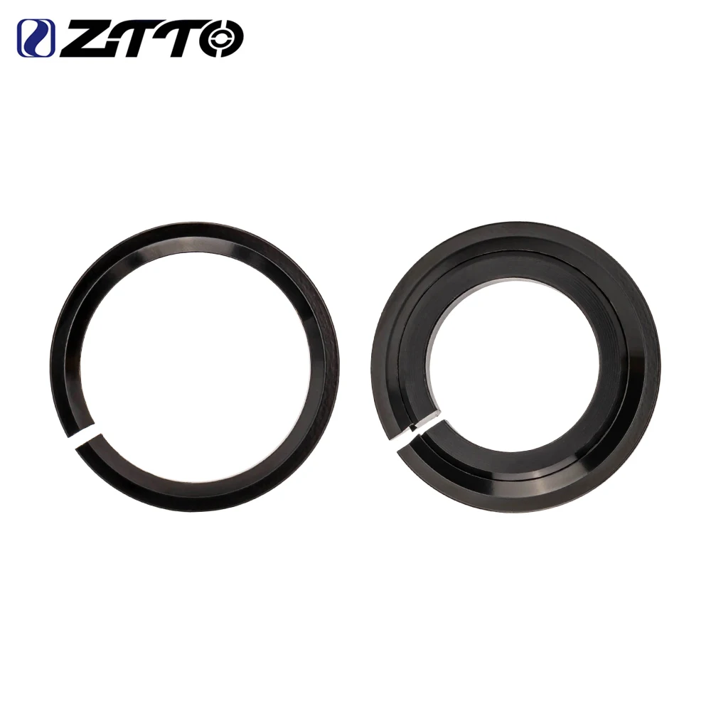 ZTTO Bicycle Fork Tapered Straight Tube 28.6mm 39.8mm Conversion Steerer Crown Fork Headtube Adapter Reducer Base Ring Spacer