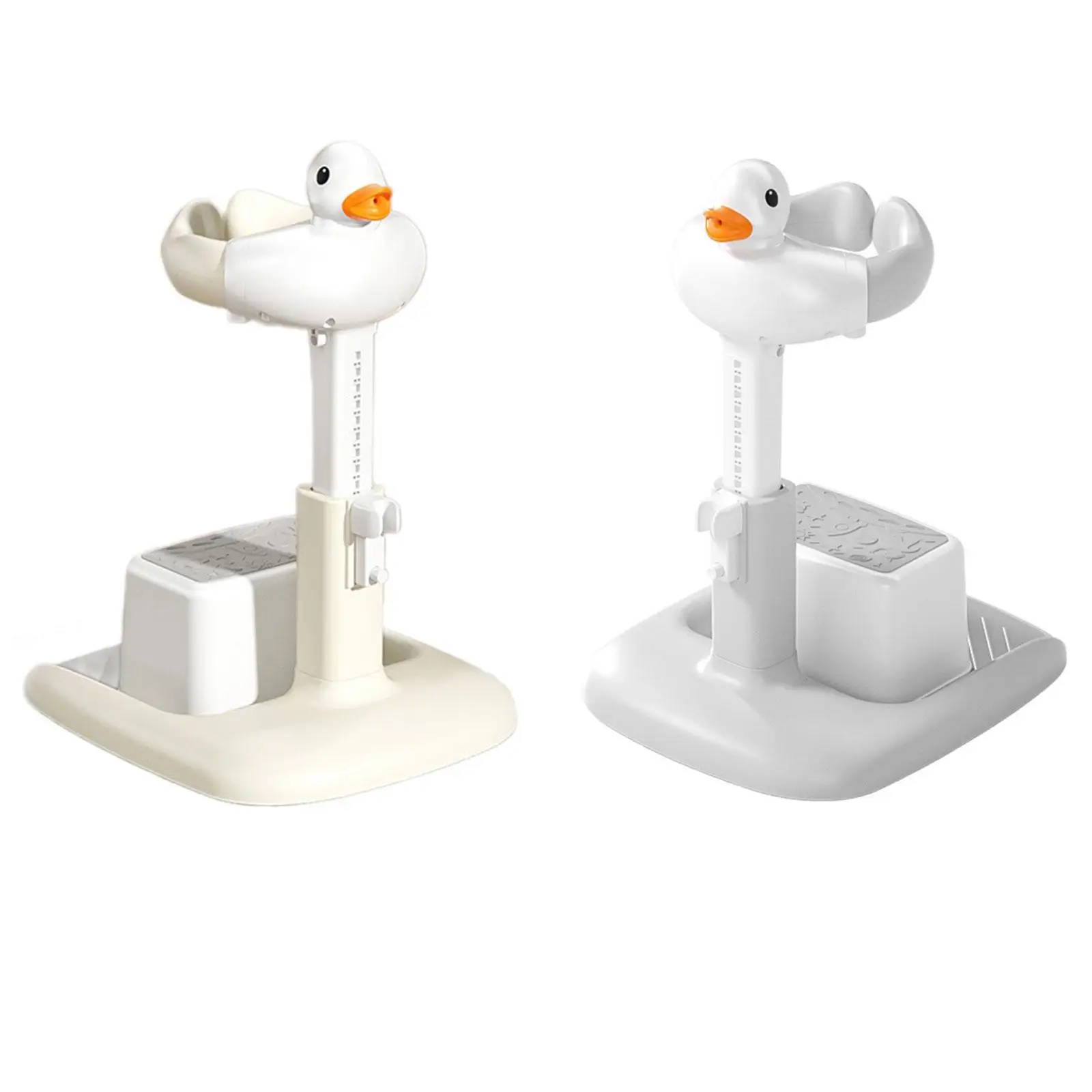 Baby Bath Support Use in The Sink Bathtub Adjustable Comfortable Bath Table with Stool Hug Tower for Newborn 0-6 Months Infants