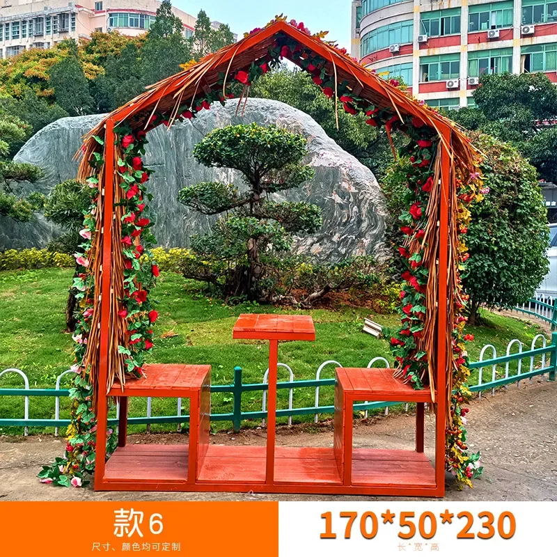 야외 FRP 인터넷 유명인 시트 시계 사진 조각상