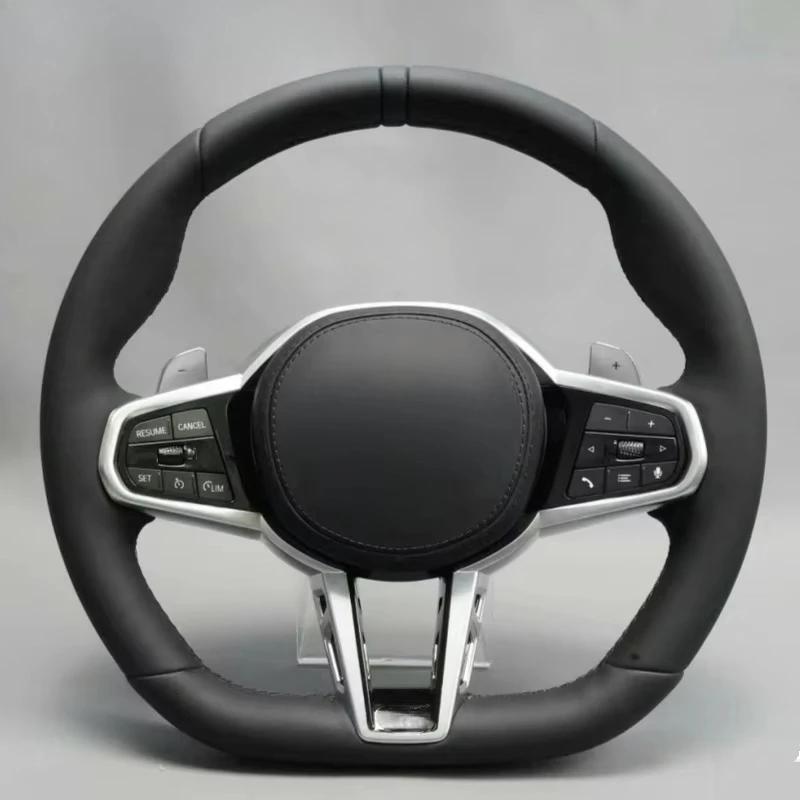 Оптовая продажа G20 G30 F10G31 G01G18 G21F30 X5 X6 M Руль из натуральной кожи Спортивный интерьерный руль для BMW