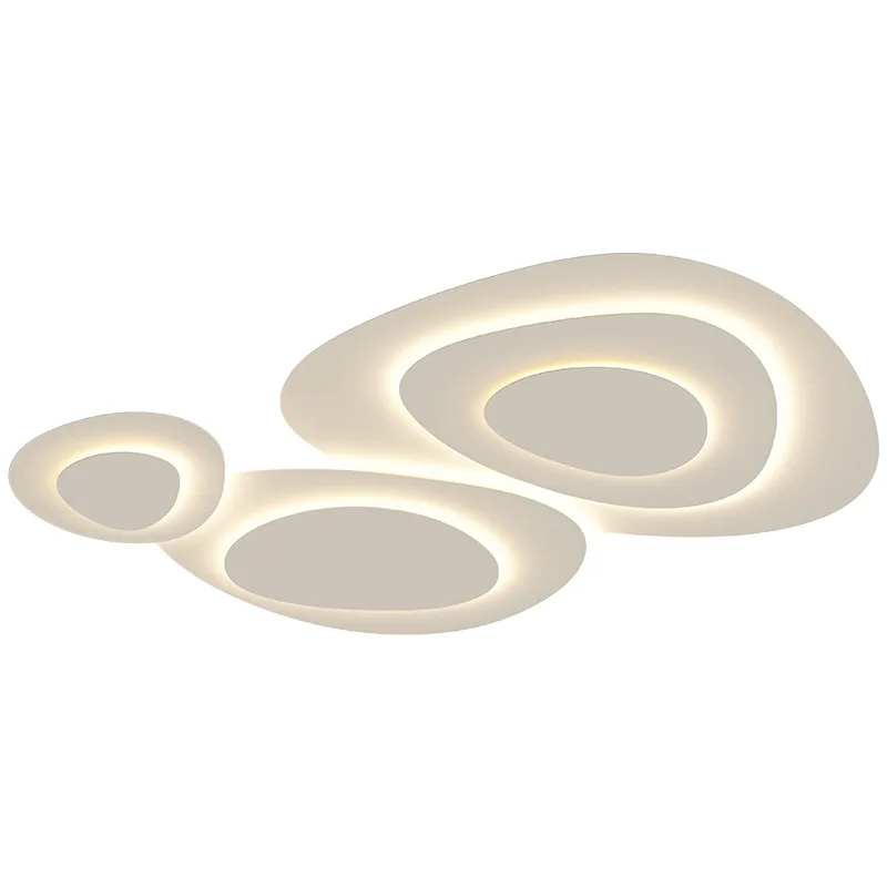 

Hall main light, modern atmosphere, eye protection, bedroom light, simple cream wind ceiling lamp, lamp