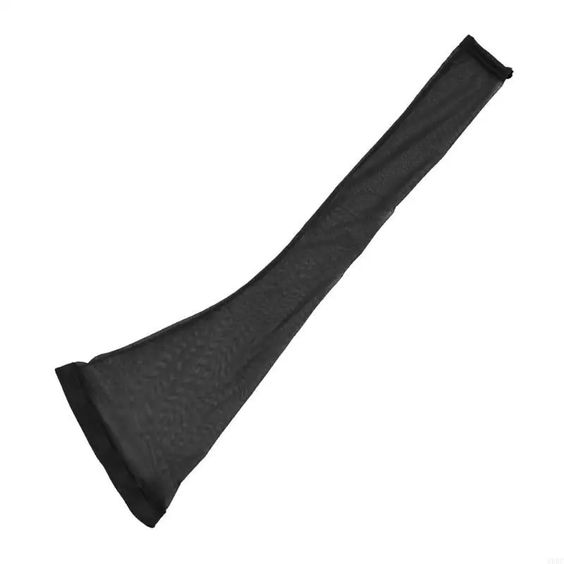 

39BC Unisex Braided Sleeve Stretchy Hair Net Caps 3 Color Choices Polyester Fashion Headwear