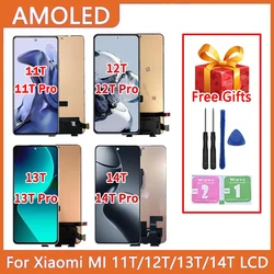 Nuovo Display AMOLED per Xiaomi Mi 11T 12T 13T 14T Pro 21081111RG 22071212AG 2306EPN60G LCD Touch Screen Digitizer Assembly