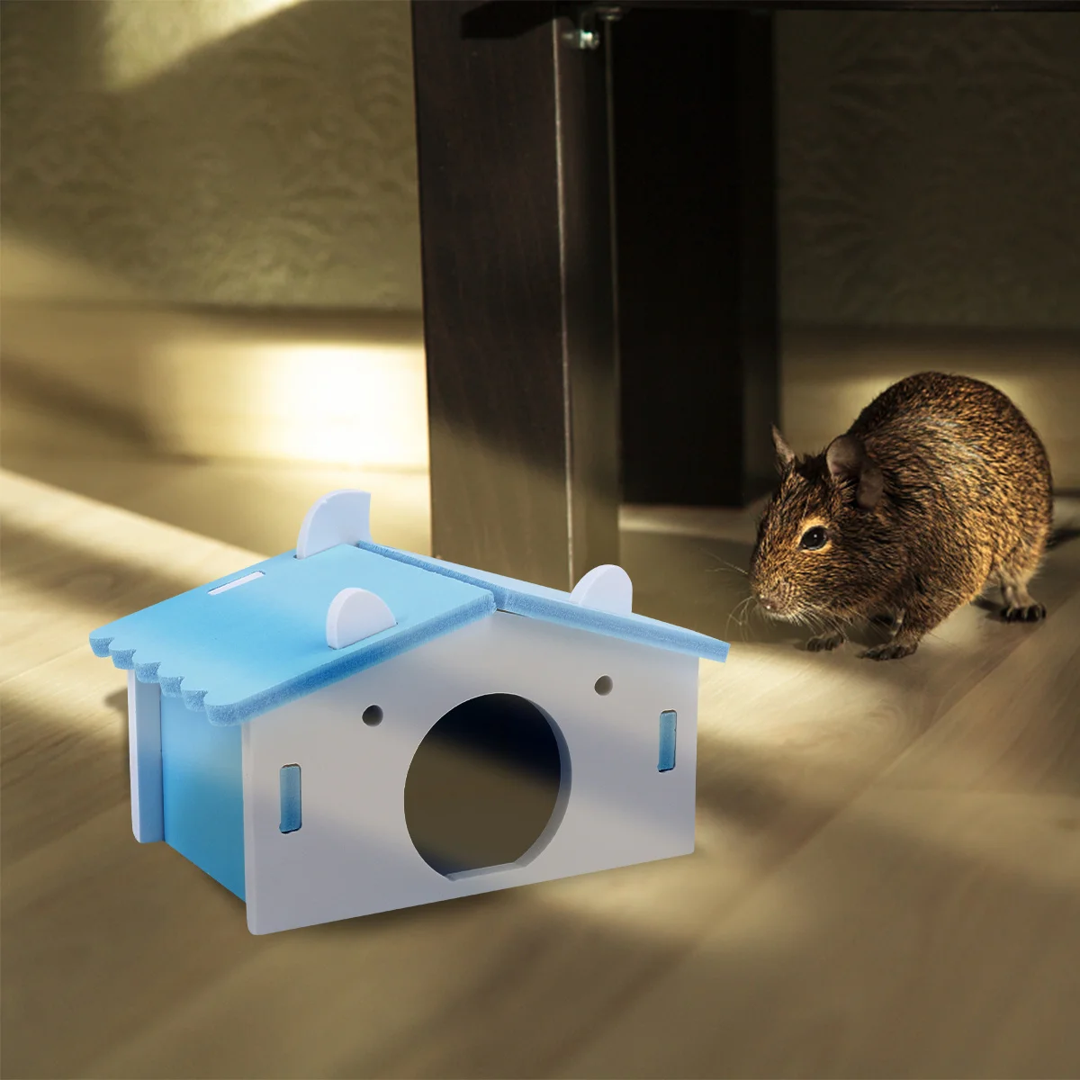 

1Pcs Eco Friendly Hamster Sleeping Nest Pet Bed House Smooth Washable Lightweight Durable Cage Hamster House Pet Nest