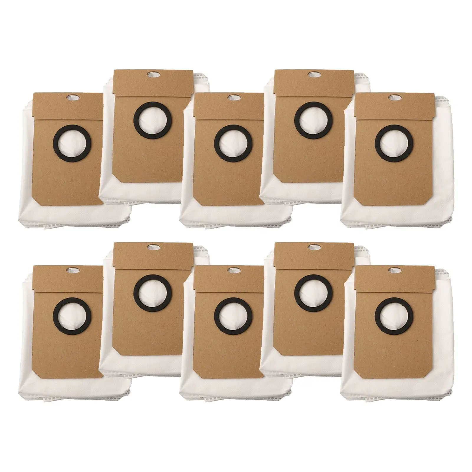 4/10Pack Reusable Dust Bag For Cecotec For Conga 11090 Vacuum Cleaner White Storage Bags Household Cleaning Replacement Parts