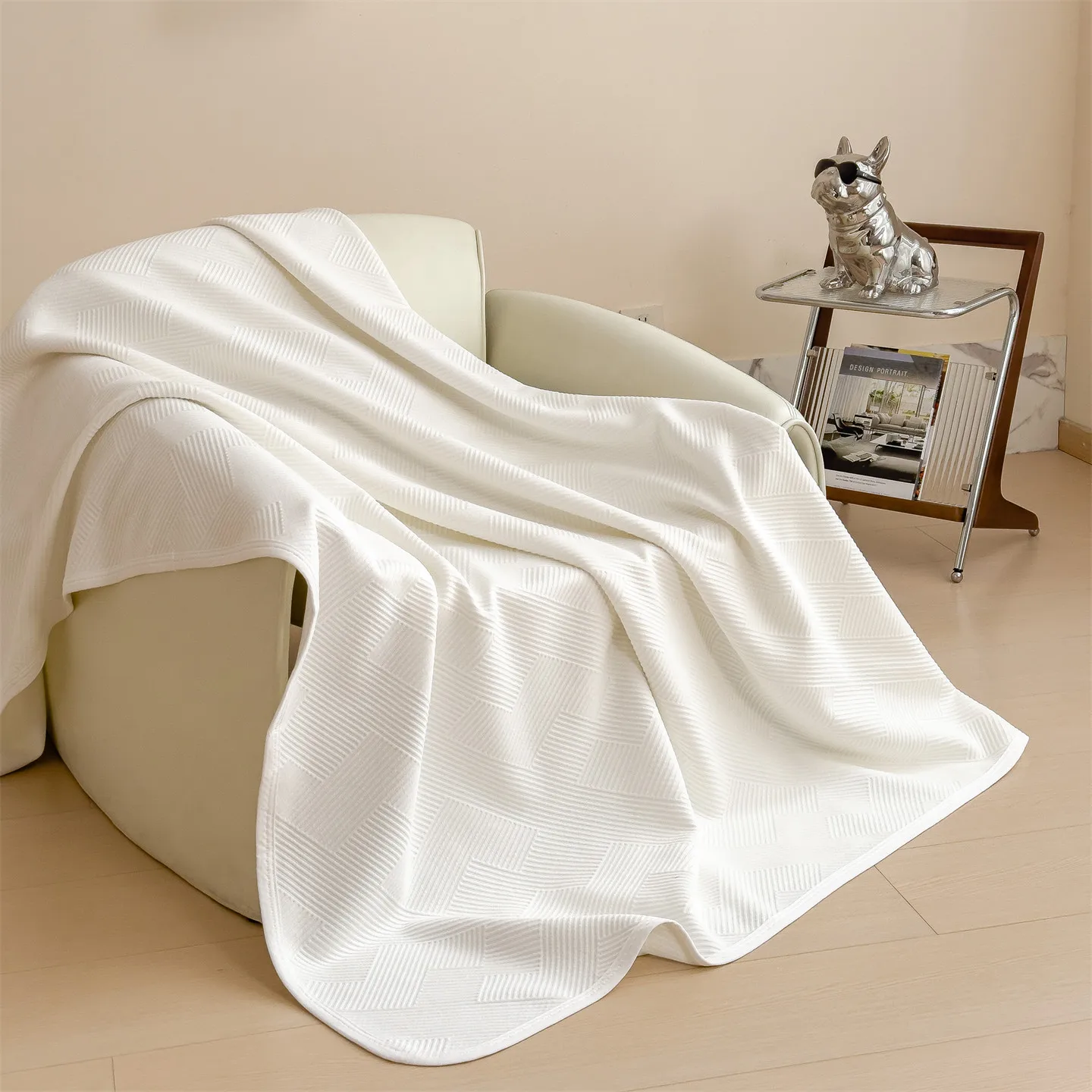 

100% хлопковое жаккардовое одеяло для кровати, однотонное летнее одеяло, высококачественные хлопковые покрывала для лета, размер Queen, Manta 침대커버