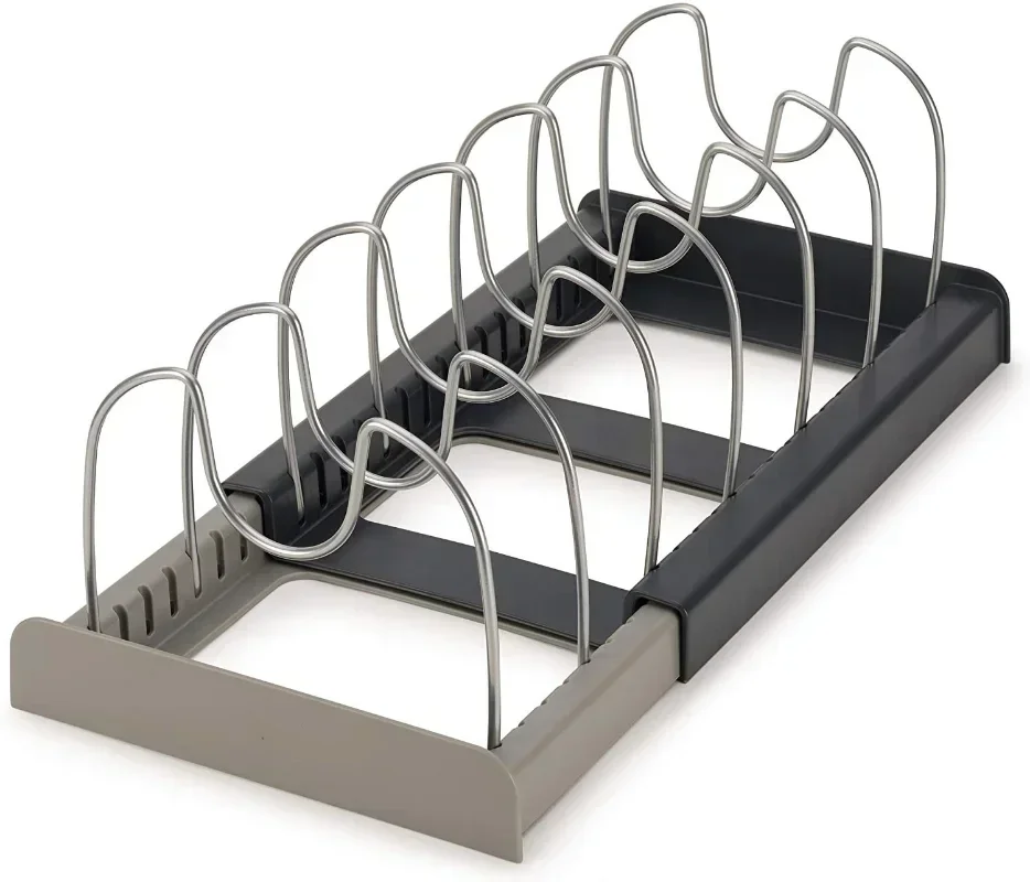 Kitchen Accessories Pot Rack Pot Pan Kitchen Organizer For Storage Cabinet Kitchen Holder Pans Pots Lid Organizer Rack