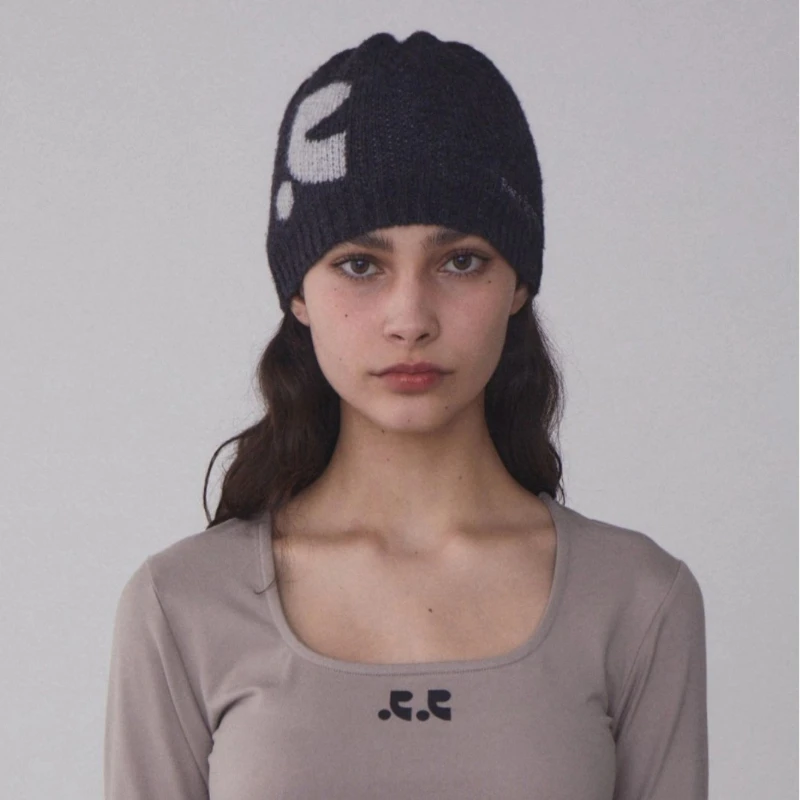 

Rest and Recreation Men's & Women's Knit Beanie Letter Print Dome Cap Warm Windproof Versatile for Outdoor Travel Activities