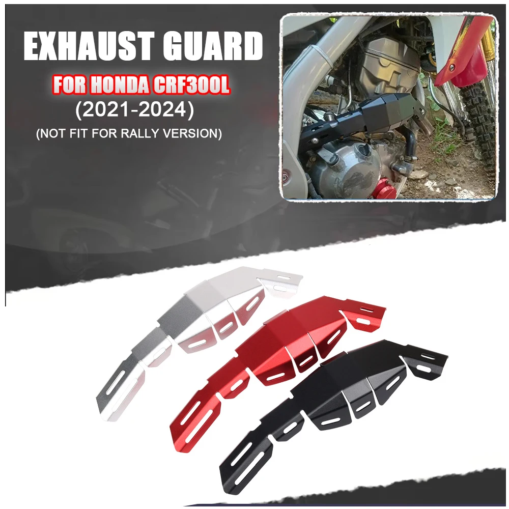 

Motorcycle Exhaust Muffler Heat Shield Guard Protector Anti-Scalding Cover For Honda CRF300L CRF300 L CRF 300 L 300L 21-24