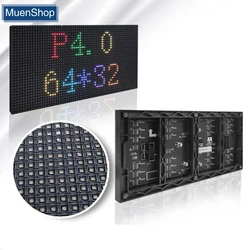 Gratis verzending P4 Indoor LED Display Module 256x128 m 64x32 dots 16Scan SMD RGB Full color LED-paneel module