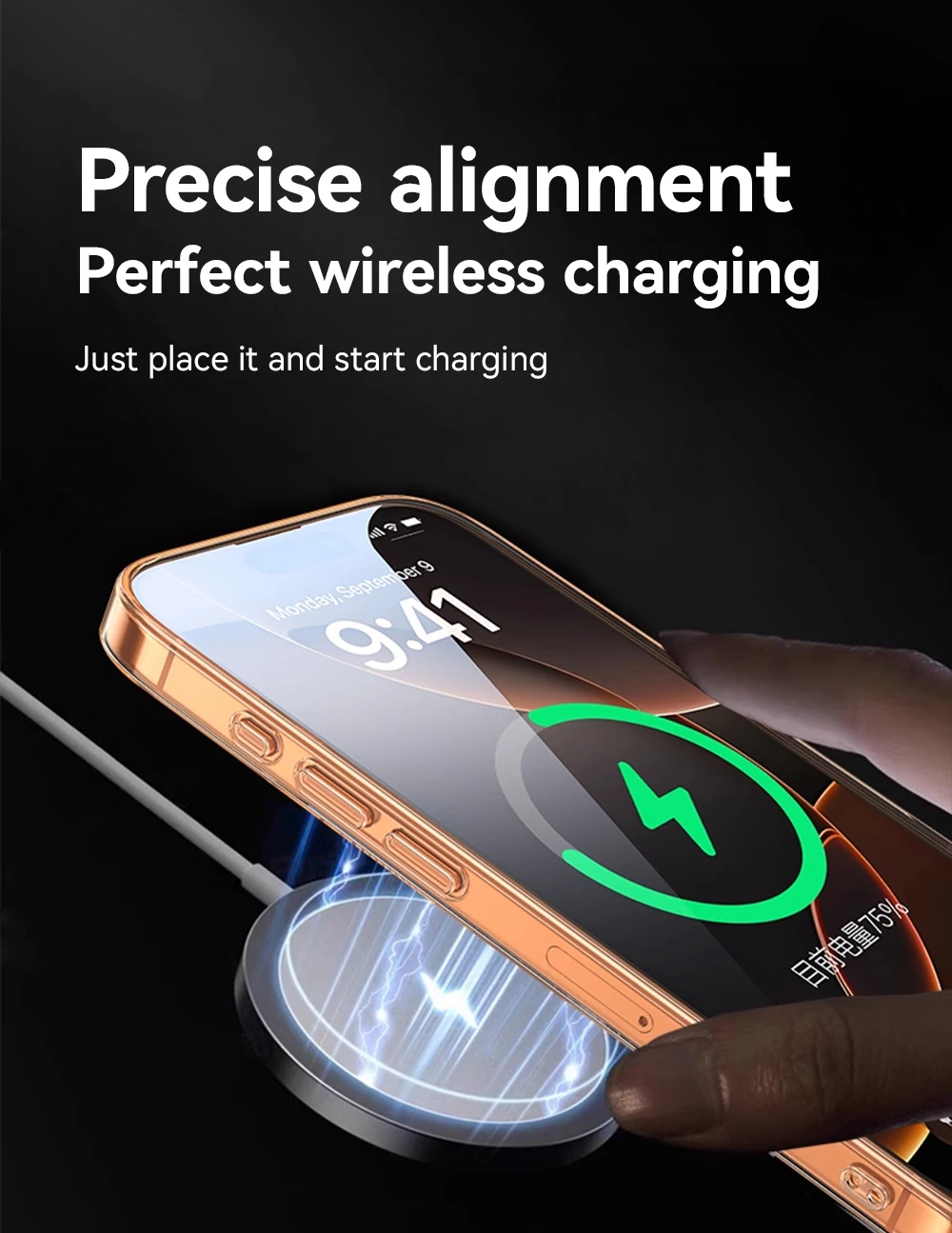 Joyroom für iPhone 18 17 Pro Max Klare Hülle Kompatibel mit Magsafe Anti-Gelb Magnetische Handyhülle Transparente Hartschale für iPhone – Detail 8