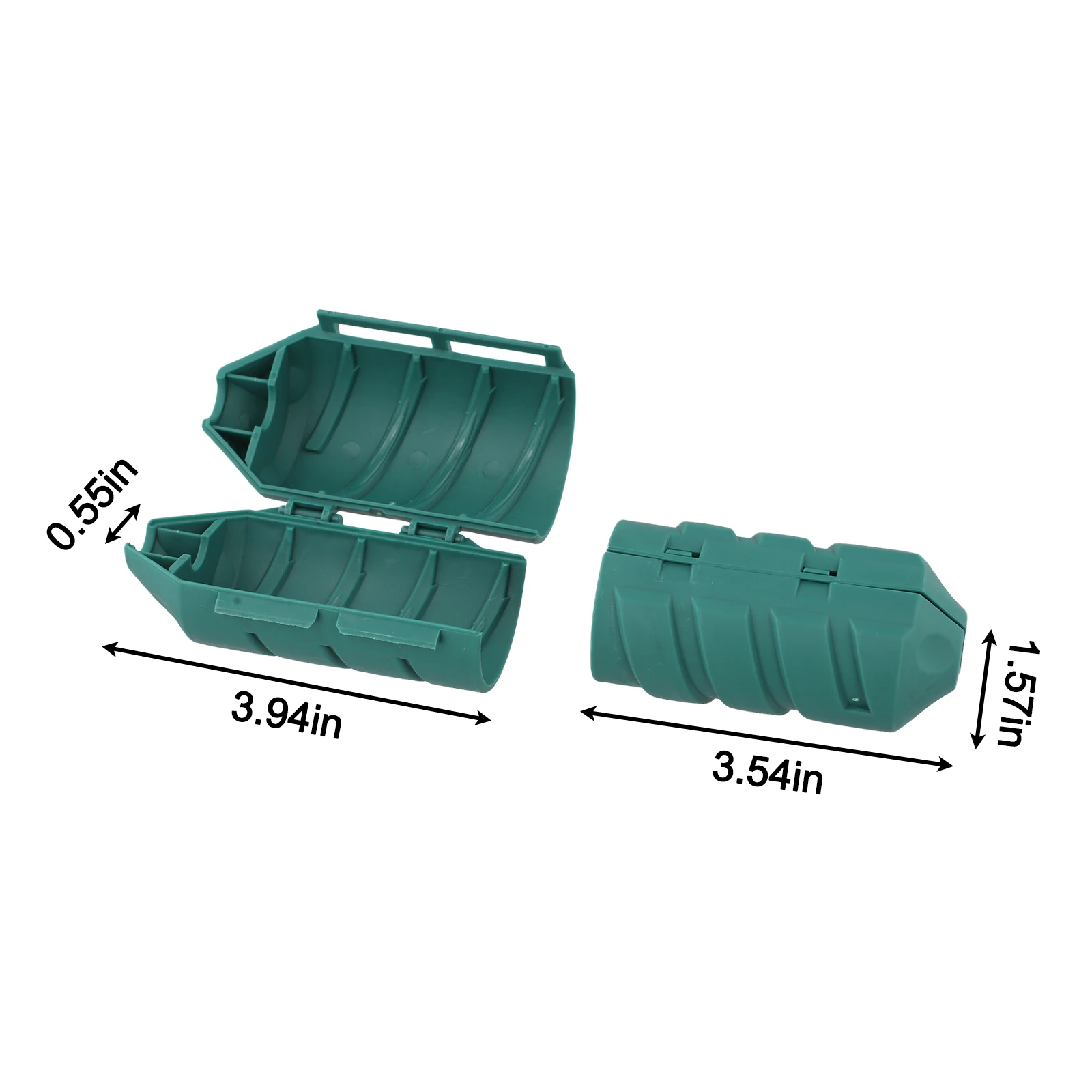 

Outdoor Extension Cord Covers IP55 Waterproof Protection for 12 18 AWG Cables 2 Pack Weather Resistant Connector Shields