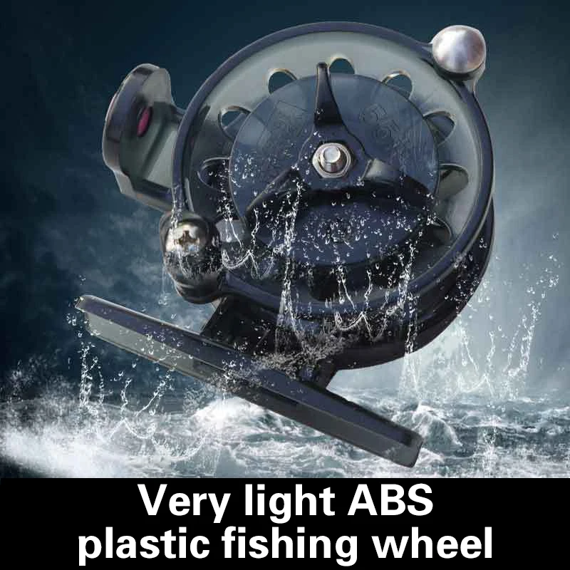 

ABS Fishing Wheel Plastic Front Beating Wheel Ice Fishing Wheel Line Wheel Sea Pole Fishing Wheel Fishing Gear Accessories