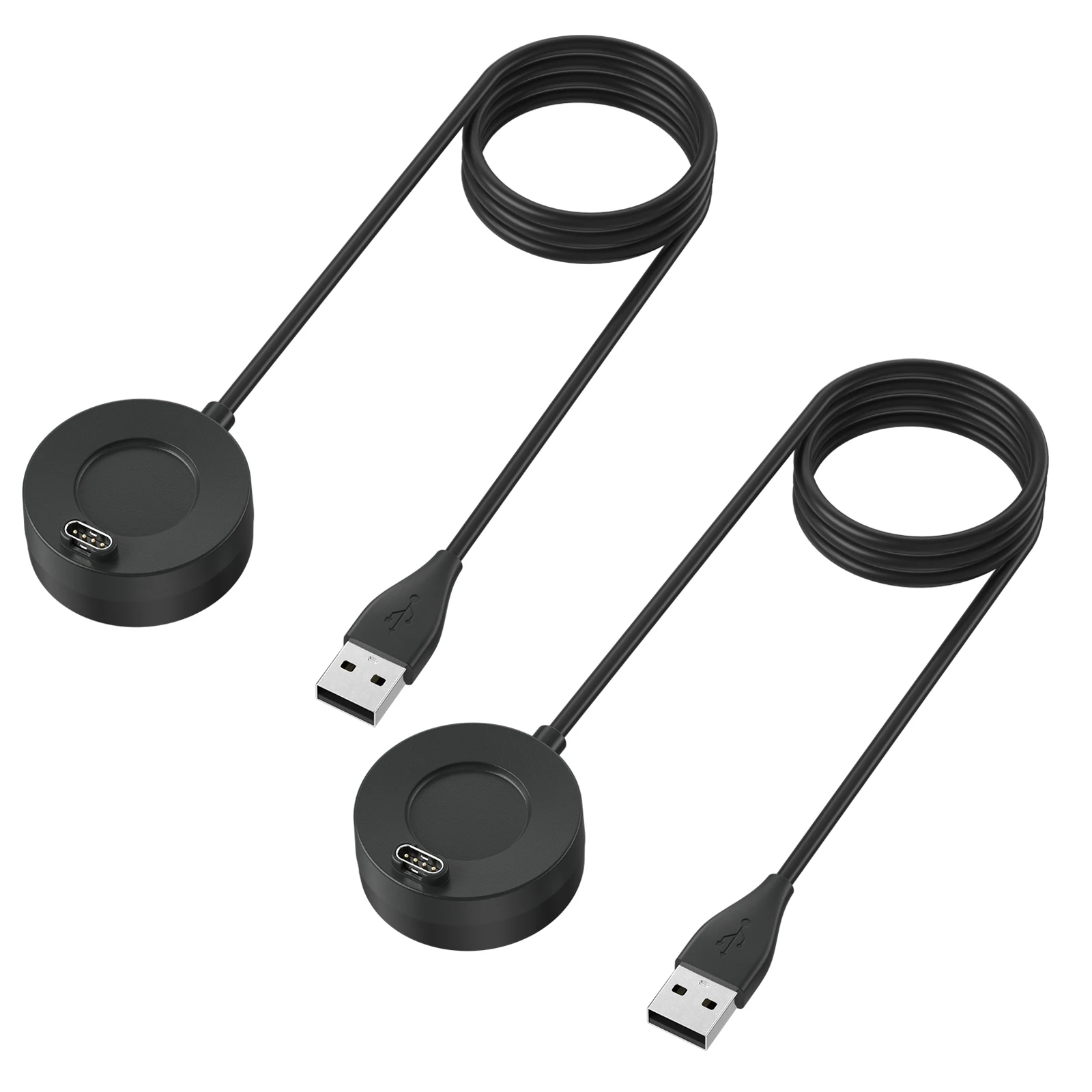 Base de carga de 1/2 piezas para Garmin Instinct Vivoactive3/4 Fenix 5/6/7 Venu 2/945/245 Forerunner 2S, estación de soporte de Cable de carga USB